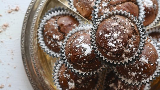 Le goûter maison du mercredi: Les muffins au chocolat et à la courgette
