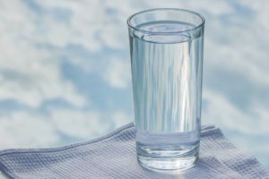 verre d'eau