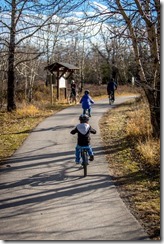 vélo en famille