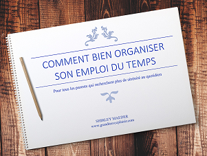 eBook comment bien organiser son emploi du temps