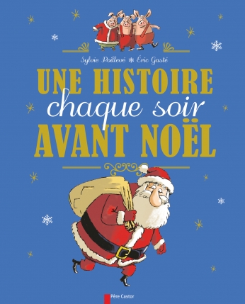 couverture du livre une histoire chaque soir avant noel